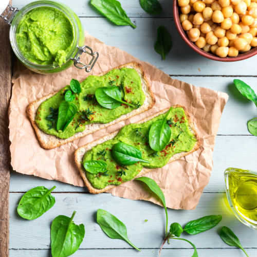 Hummus végétalien